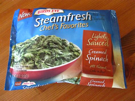 creamed spinach with frozen spinach