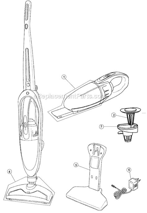 Dirt Devil BD20045 Parts List and Diagram : eReplacementParts.com