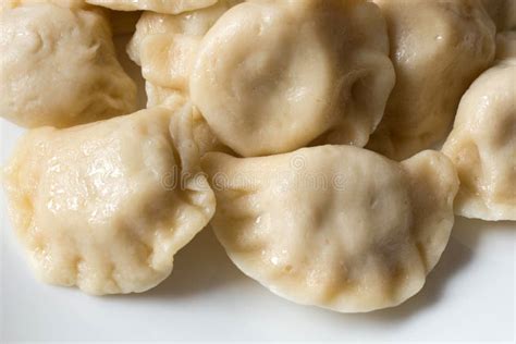 Traditional Polish Dumplings Stock Photo - Image of cuisine, banana ...