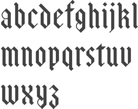 MyFonts: Blackletter typefaces Typography Fonts, Lettering Alphabet ...