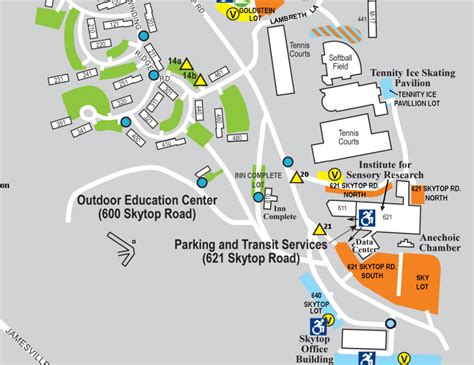 Syracuse University Campus Map