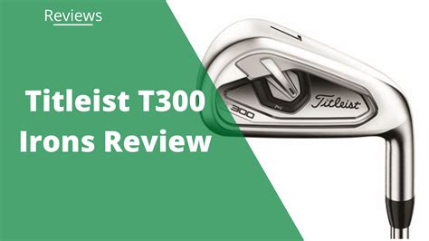 Titleist T300 Irons Review: Game-Improvement Blades?