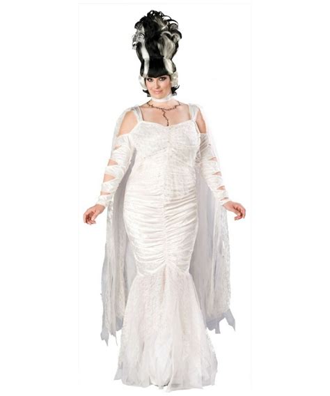 Frankenstein Bride Plus Size Costume - Women Frankenstein Costumes