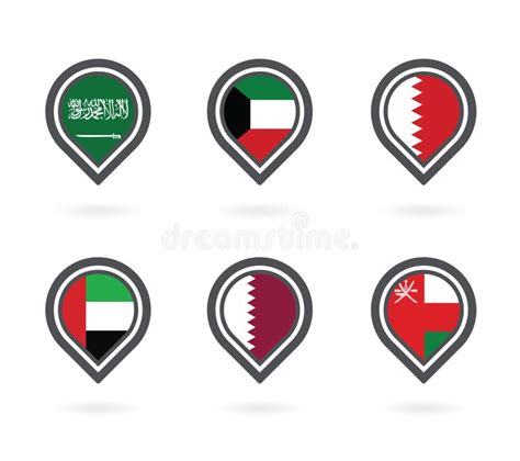 Gcc Flags Stock Illustrations – 28 Gcc Flags Stock Illustrations ...