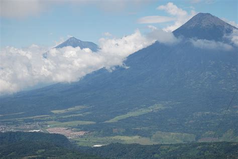 Volcanoes outside of Antigua, Guatemala | Natural landmarks, Guatemala ...