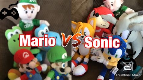 Plush film: Sonic VS Mario - YouTube