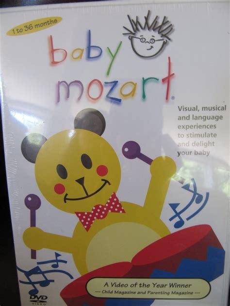 Baby Einstein Baby Mozart DVD New In Shrink Wrapped Case