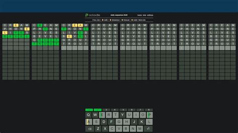 Octordle Sequence - Daily Gameplay - YouTube