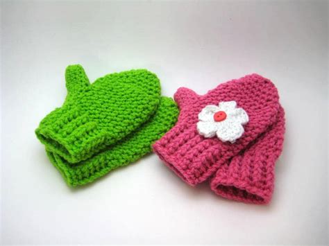 TODDLER Crochet Pattern mitten pattern crochet mitten