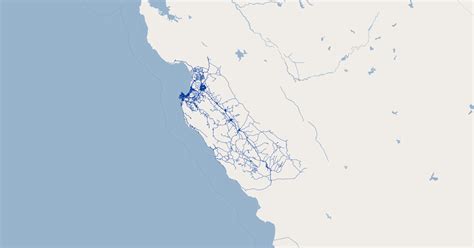 Monterey County, California Roads | GIS Map Data | Monterey County ...