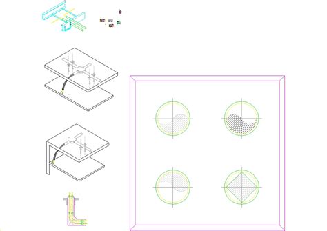 Location of fire detectors in AutoCAD | CAD (724.1 KB) | Bibliocad