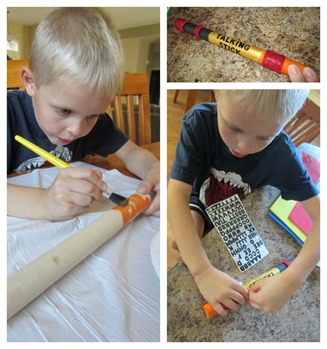 Relentlessly Fun, Deceptively Educational: Talking Stick [Craft for an ...