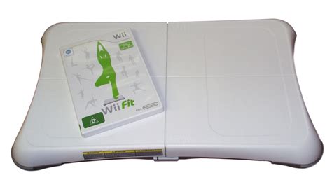 White Nintendo Wii Balance Board with Wii Fit (Pre-Owned)