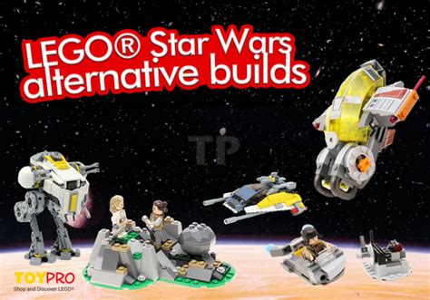 3 schöne LEGO® Star Wars Alternative Builds - ToyPro