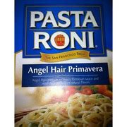 Pasta Roni Angel Hair Primavera: Calories, Nutrition Analysis & More | Fooducate