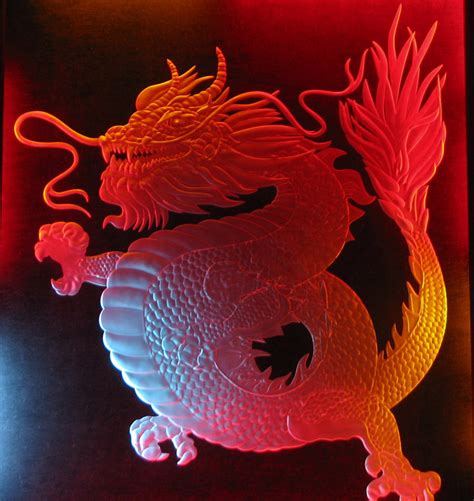 Chinese Dragon in glass by averagejoe1967 on DeviantArt