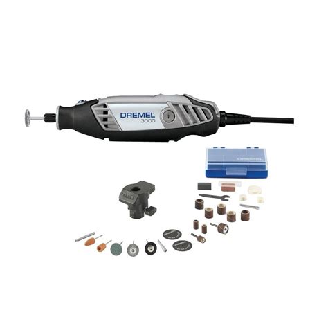 Dremel 3000 Series 1.2 Amp Corded Variable Speed Rotary Tool Kit with ...