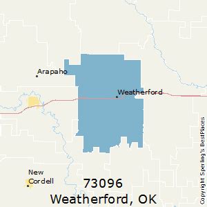 Best Places to Live in Weatherford (zip 73096), Oklahoma