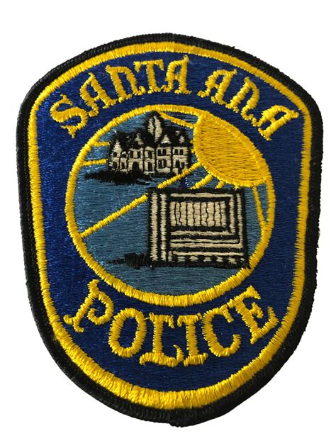 SANTA ANA POLICE CA PATCH 2