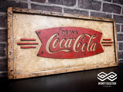 Vintage Coca Cola Sign - Etsy