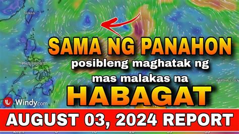 POTENTIAL NA BAGYO? 😱⚠️ | WEATHER UPDATE TODAY | ULAT PANAHON TODAY ...