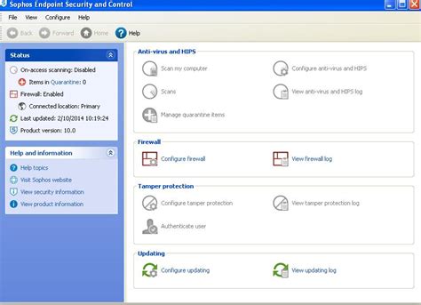 Unable to start Sophos Anti-Virus service and the on-access scanning is ...