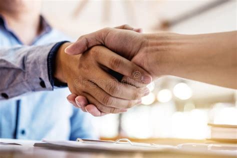 Two Smiling Businessman Shaking Hands Together after Good Deal C Stock Photo - Image of finance ...