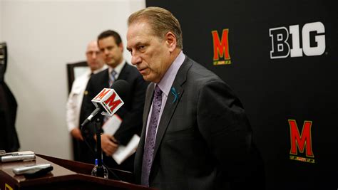 Tom Izzo is a leader at Michigan State; he needs to answer questions