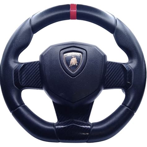 Lamborghini Veneno Steering Wheel Ride On Car - rideonspares.com