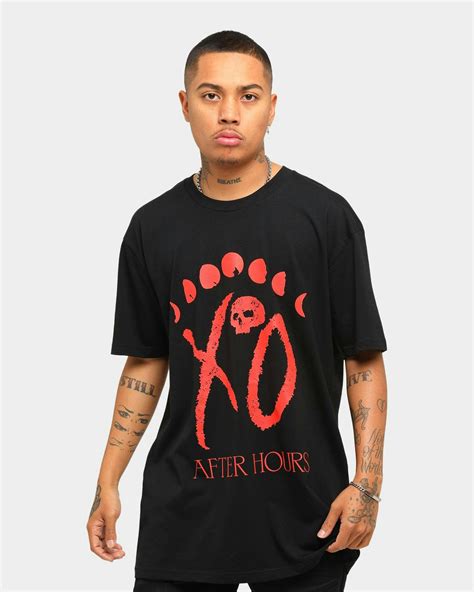 The Weeknd After Hours XO Short Sleeve T-Shirt Black | Culture Kings