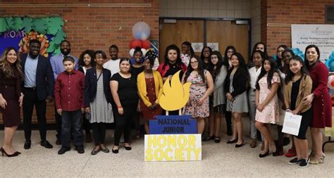 NJHS Induction Ceremony at George Washington Academy School No. 1