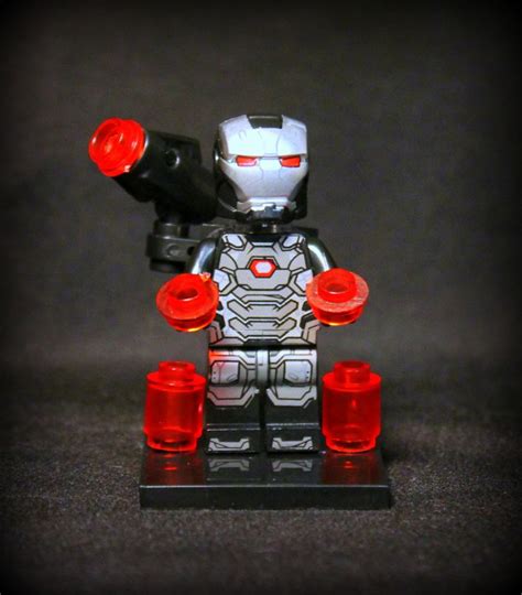 War Machine from Iron Man and Civil War. Custom Minifigure. Lego ...