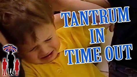 Supernanny | Boy Throws Tantrum In Time Out - YouTube