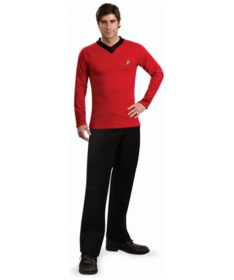 Adult Star Trek Red Shirt – Movie Costume - Men Costumes