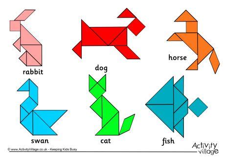 Tipos de razonamiento: Tangram