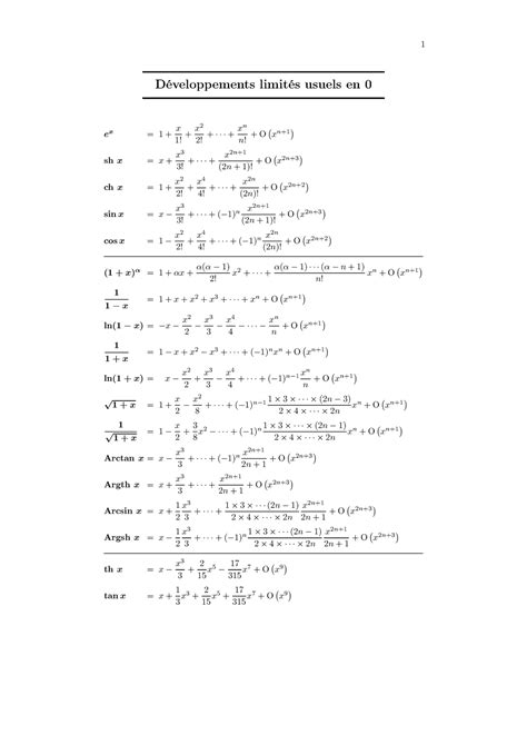 Découvrir 185+ imagen formule développement limité - fr.thptnganamst.edu.vn