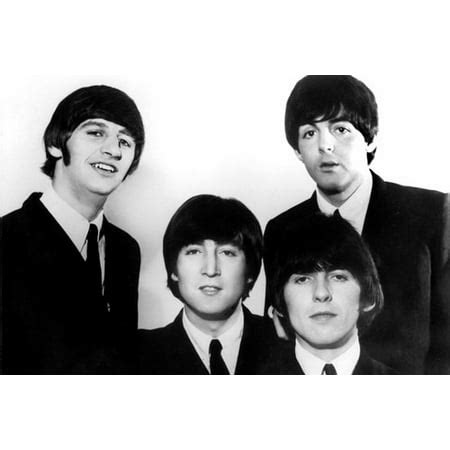 The Beatles 24X36 Poster Fab Four early 1960's pose with Beatle ...