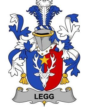 Legg or Legge Crest-Coat of Arms