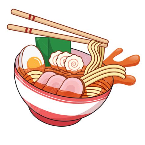 Delicious Japanese Ramen Vector, Japanese Ramen, Japanese Food, Ramen Illustration PNG and ...