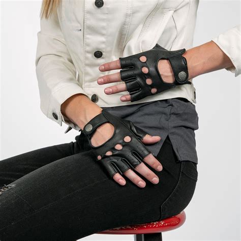 Bullitt Fingerless - Leather Gloves | Straight To Hell Apparel