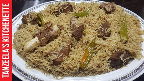 Mutton Yakhni Pulao Recipe | Mutton Pulao | Yakhni Pulao Recipe | Pakistani | Tanzeela's ...