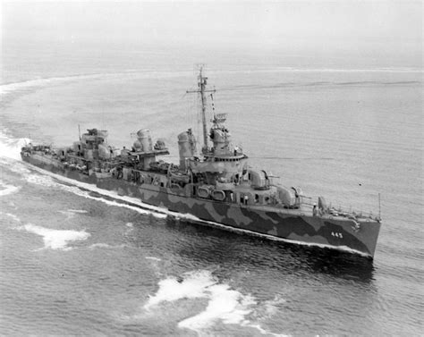 USS Fletcher (DD-445): Photos, History, Specification