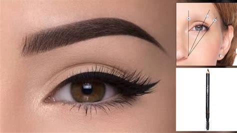 EASY EYEBROW TUTORIAL USING PENCIL - YouTube