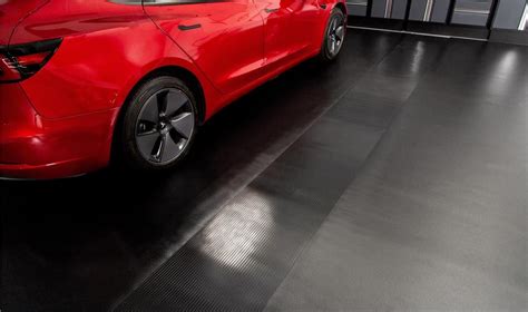 BLT G-Floor Garage Floor Runner Mat 30” x 24' Ribbed Pattern - Black or ...