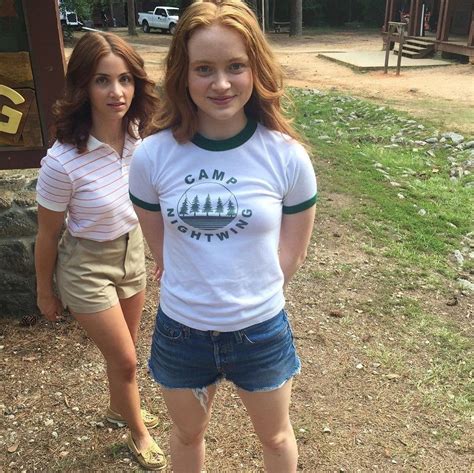 Sadie Sink Fanpage on Instagram: “Behind the scenes of Sadie and Emily ...