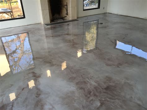 CSM Concrete Coatings - Epoxy Metallic Floors Image | ProView