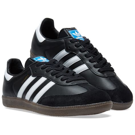 Adidas Samba OG Core Black, White & Gum | END. (UK)