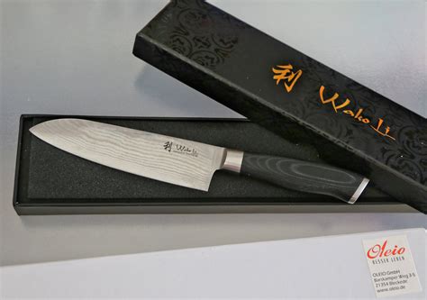 Wakoli 1DM-SAN-MIK Santoku Damascus Knife, Japanese Damascus Steel VG ...