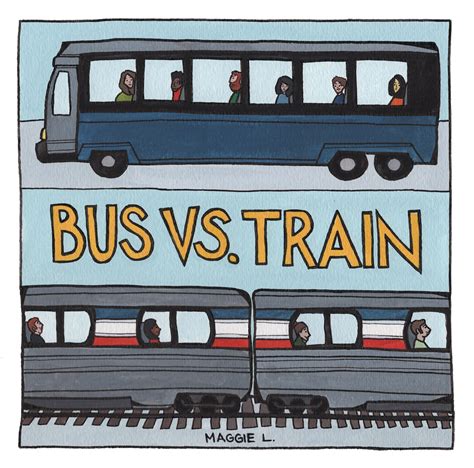 Taking the Bus vs. Taking the Train | The New Yorker