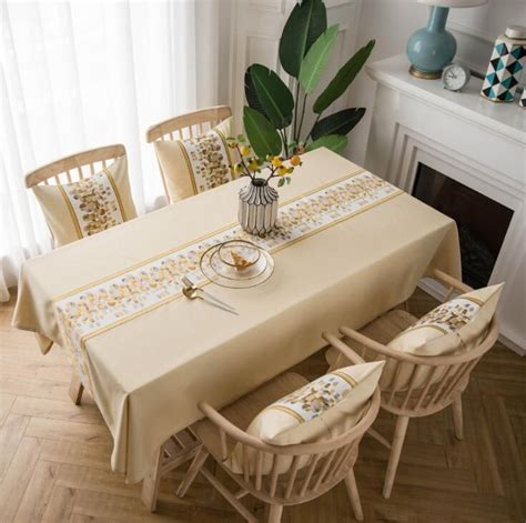 table cloth dining room – Muup Wholesale Home Decor | Dining table cloth, Tablecloth dining ...